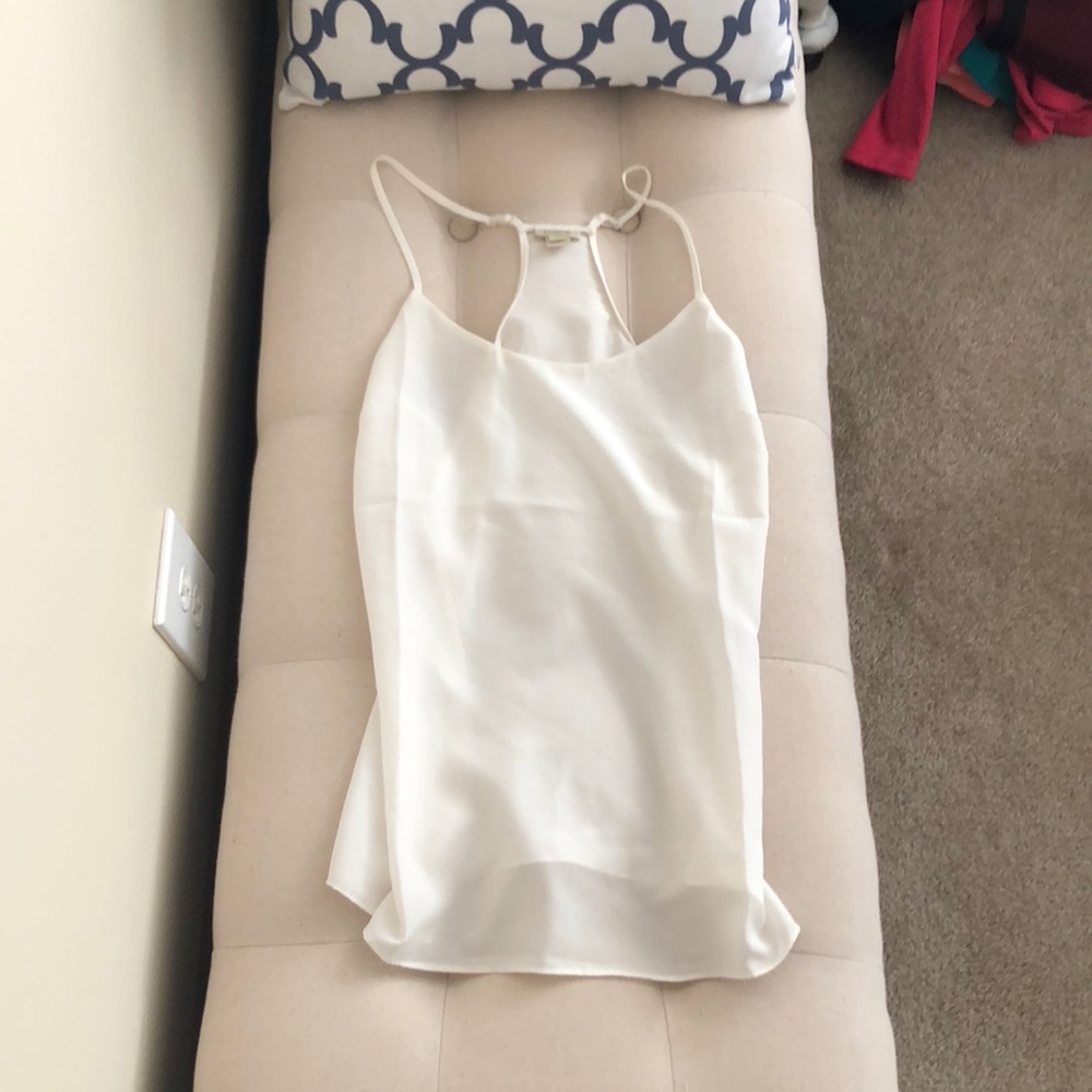 White J. Crew tank